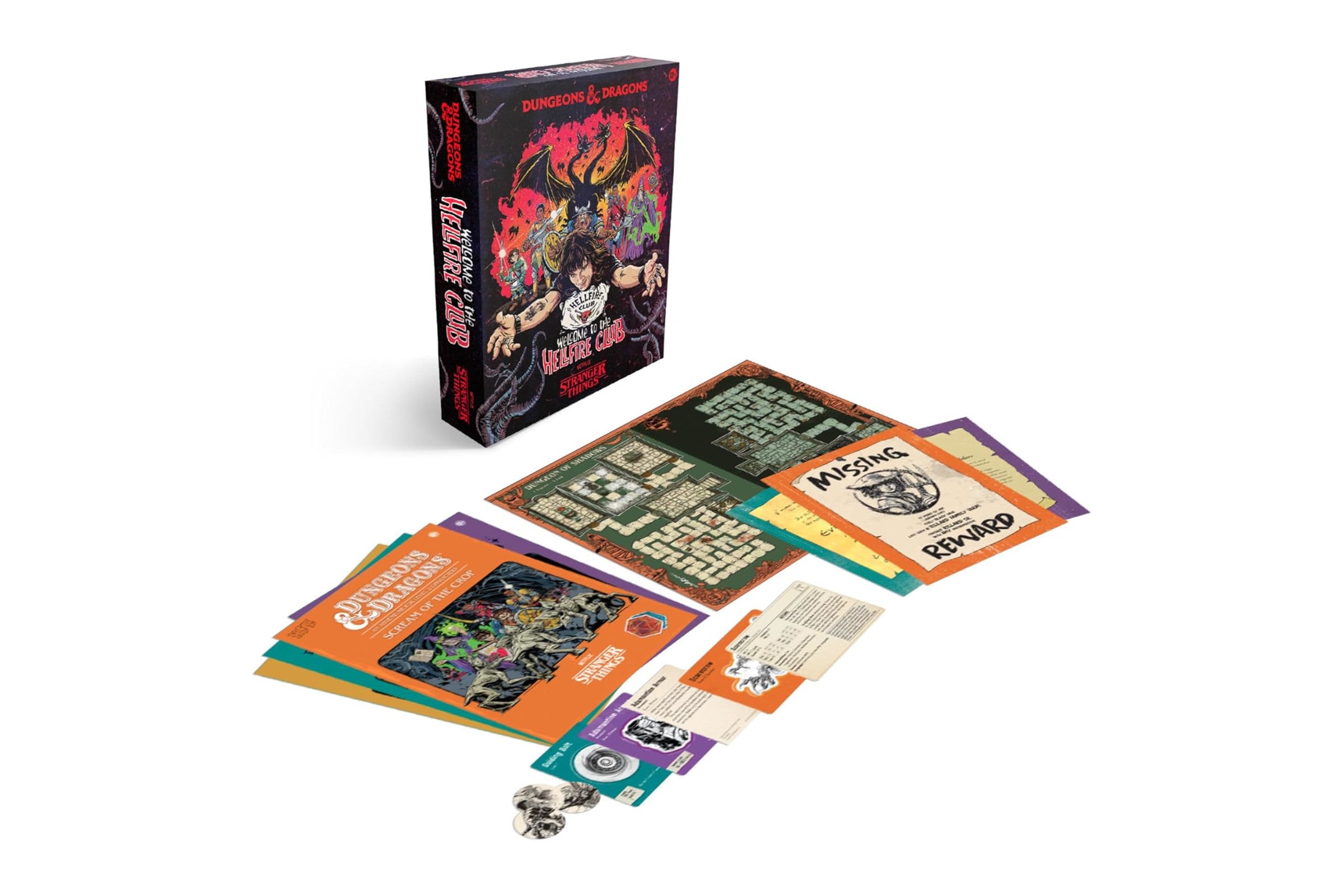 Dungeons & Dragons: Stranger Things - Welcome to the Hellfire Club | Gamer Loot