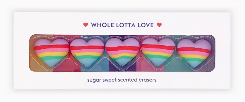 Snifty: Whole Lotta Love - Scented Erasers Set of 5 | Gamer Loot