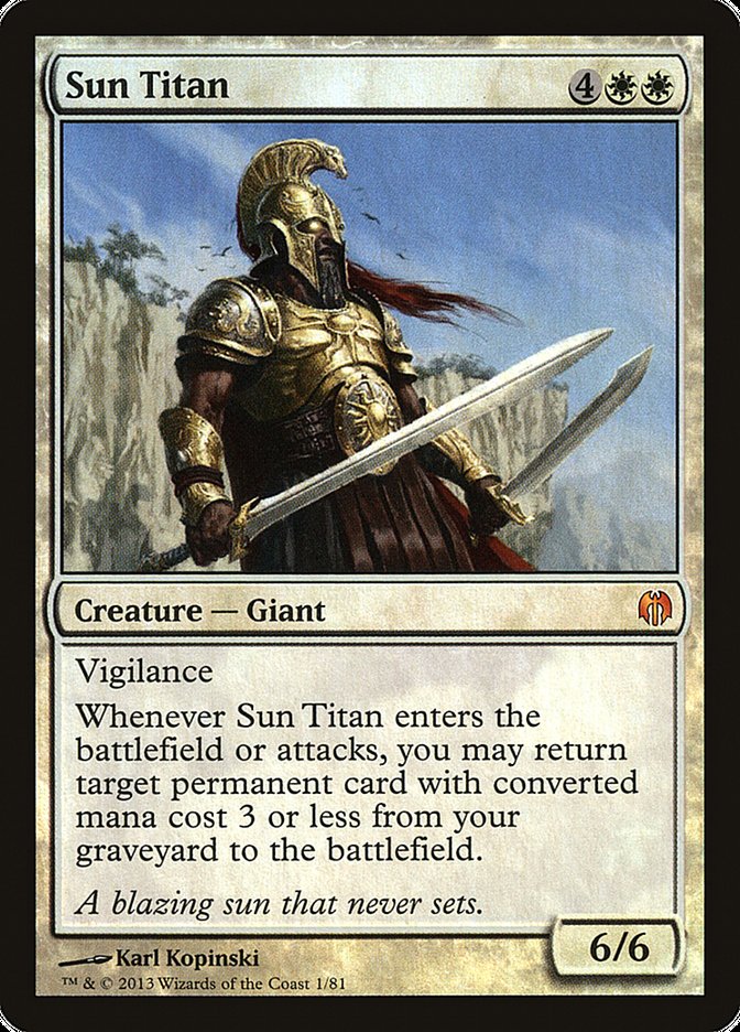 Sun Titan [Duel Decks: Heroes vs. Monsters] | Gamer Loot