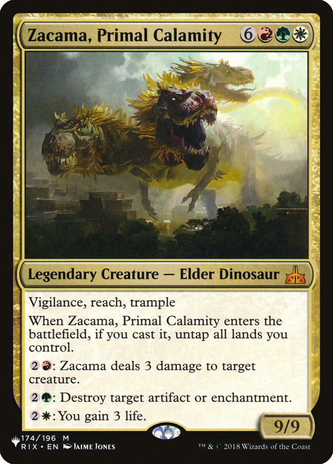 Zacama, Primal Calamity [The List] | Gamer Loot