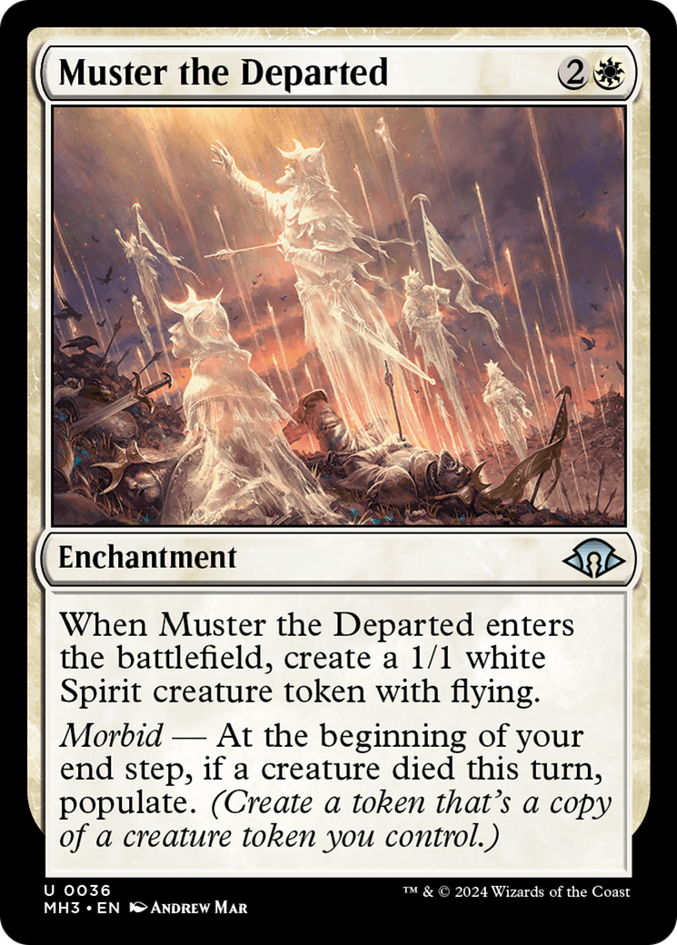 Muster the Departed [Modern Horizons 3] | Gamer Loot