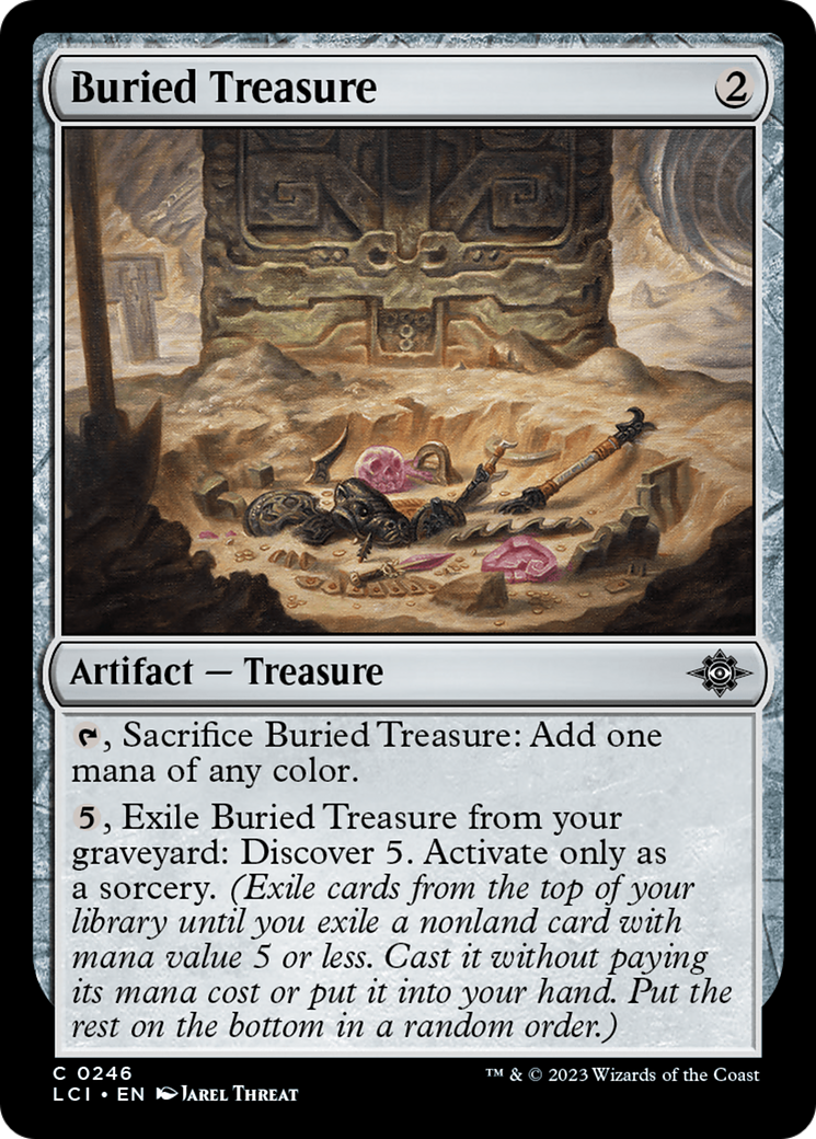 Buried Treasure [The Lost Caverns of Ixalan] | Gamer Loot