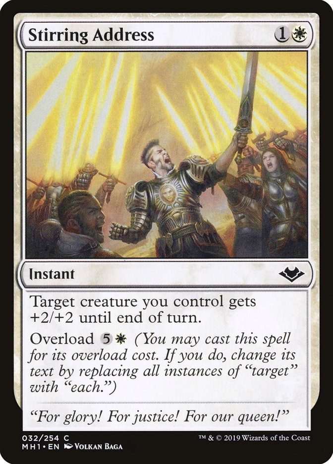 Stirring Address [Modern Horizons] | Gamer Loot