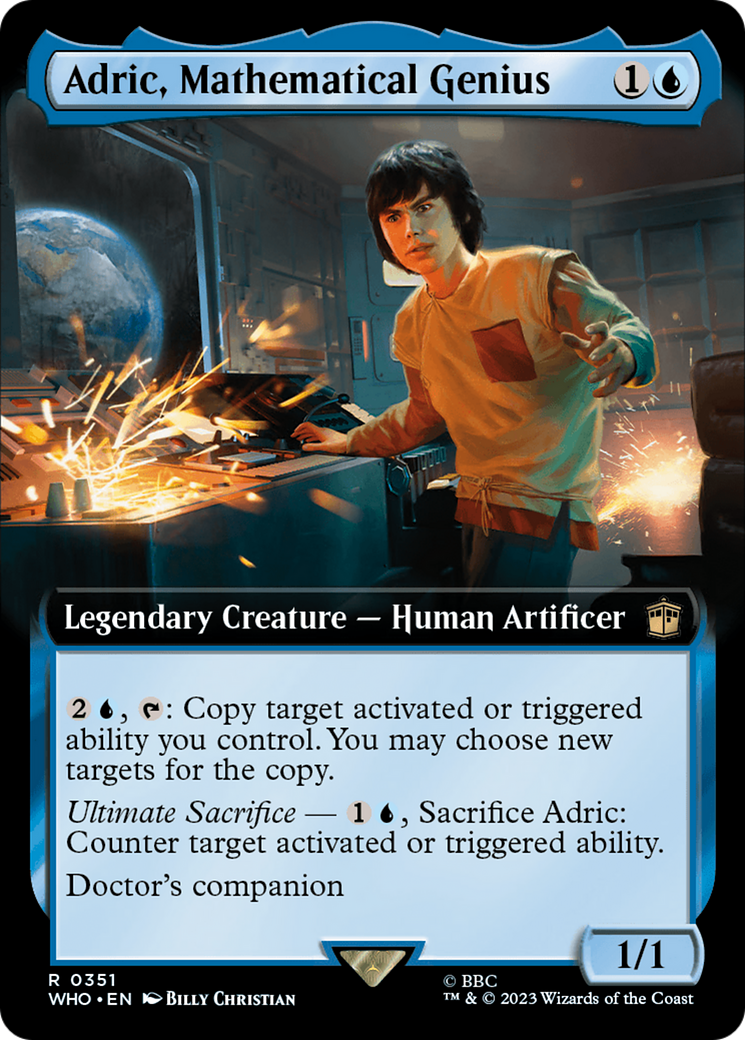 Adric, Mathematical Genius (Extended Art) [Doctor Who] | Gamer Loot