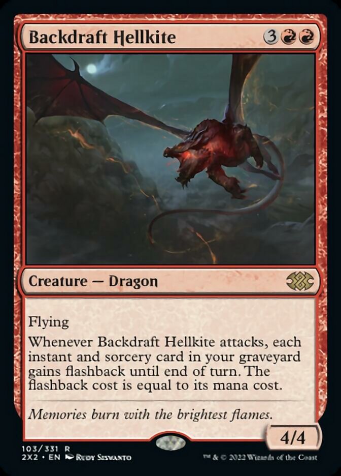 Backdraft Hellkite [Double Masters 2022] | Gamer Loot