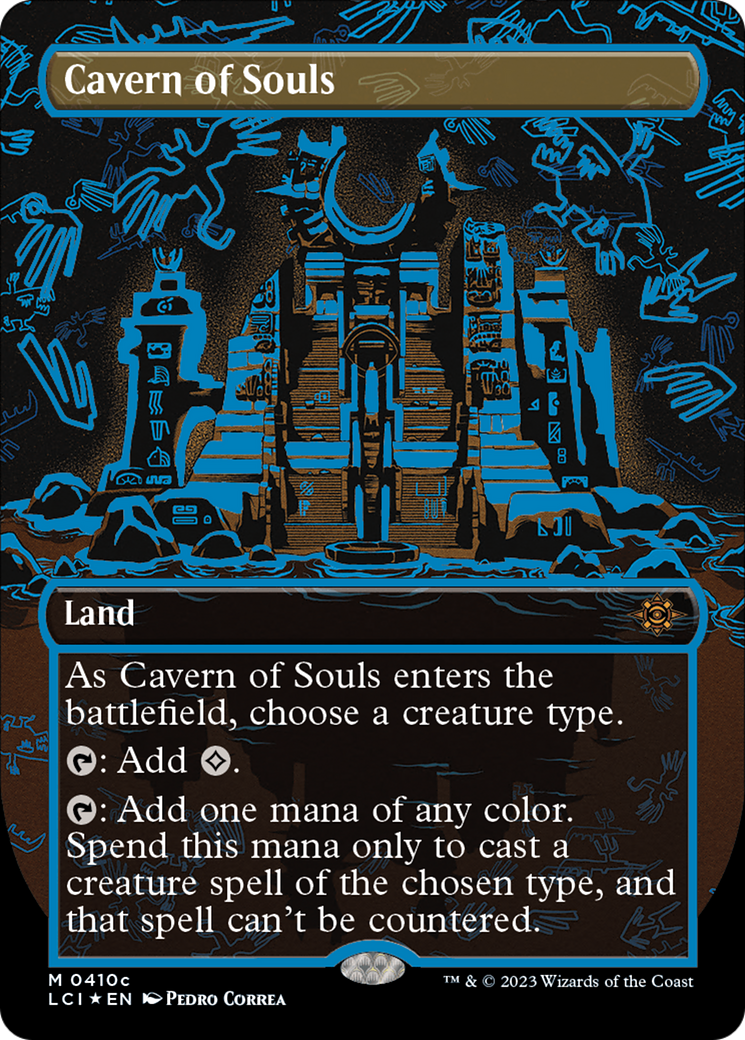 Cavern of Souls (0410c) (Borderless) [The Lost Caverns of Ixalan] | Gamer Loot