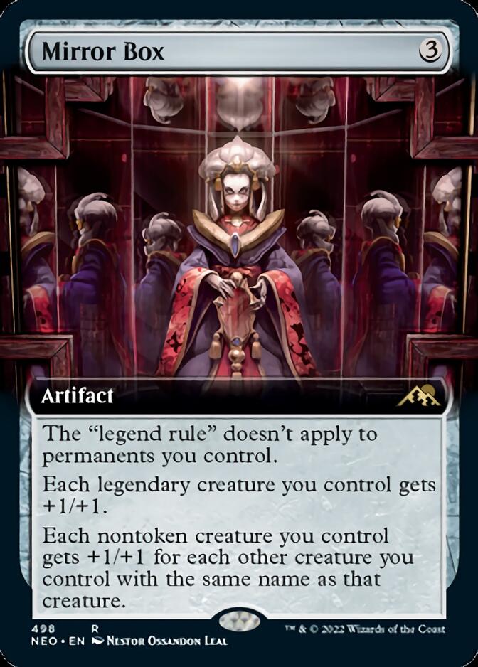 Mirror Box (Extended Art) [Kamigawa: Neon Dynasty] | Gamer Loot
