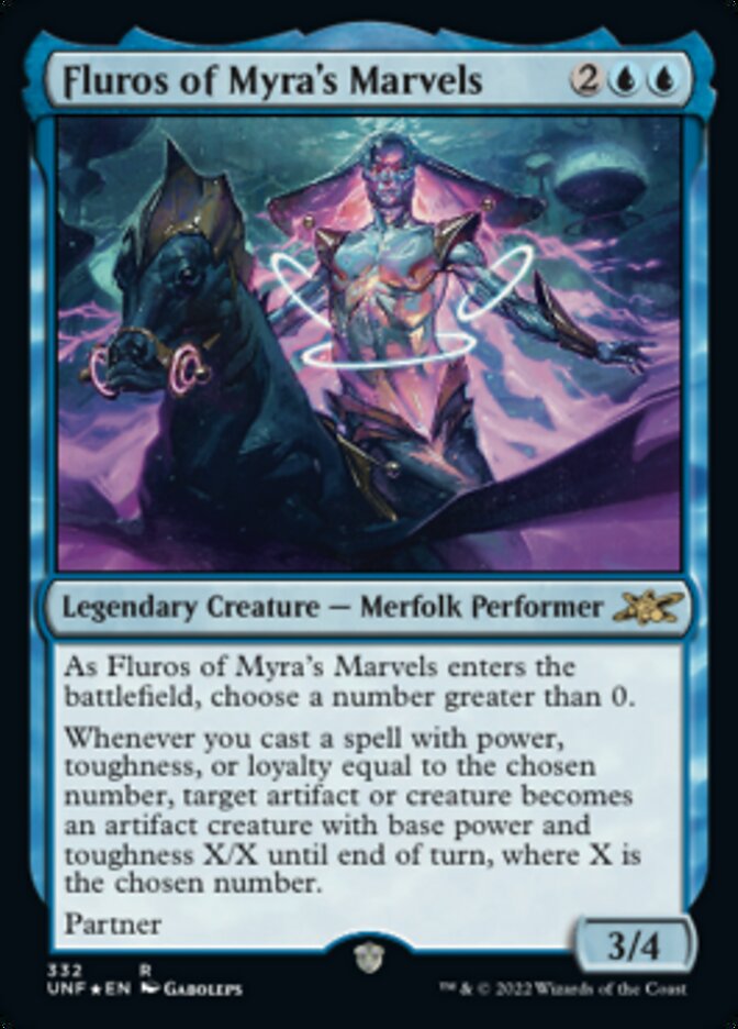 Fluros of Myra's Marvels (Galaxy Foil) [Unfinity] | Gamer Loot
