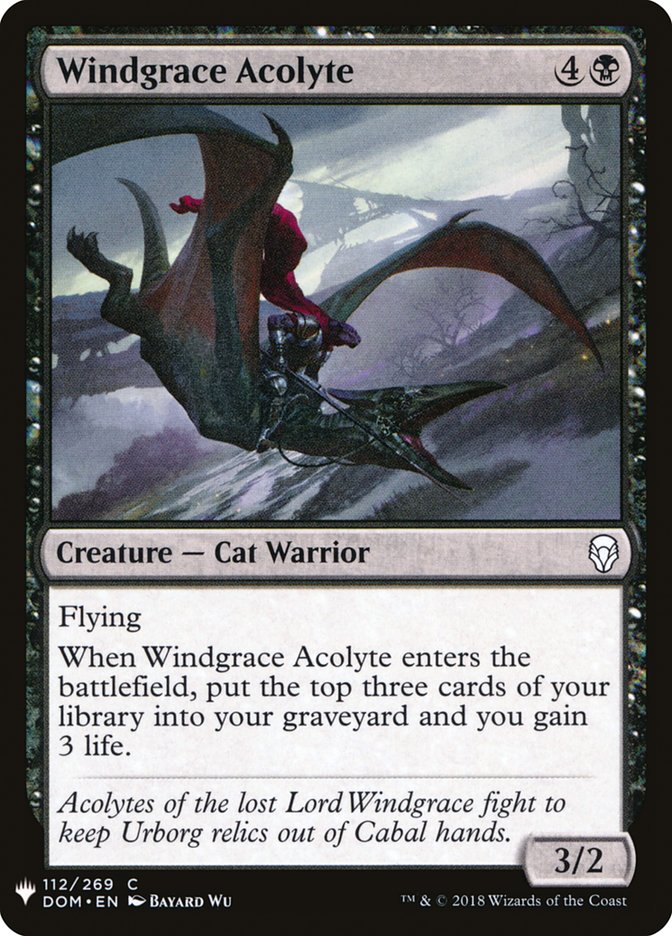 Windgrace Acolyte [Mystery Booster] | Gamer Loot