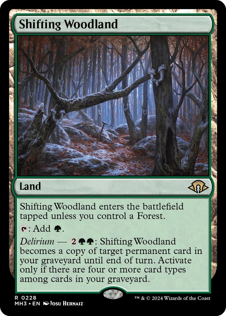 Shifting Woodland [Modern Horizons 3] | Gamer Loot