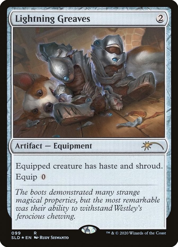 Lightning Greaves [Secret Lair Drop Series] | Gamer Loot