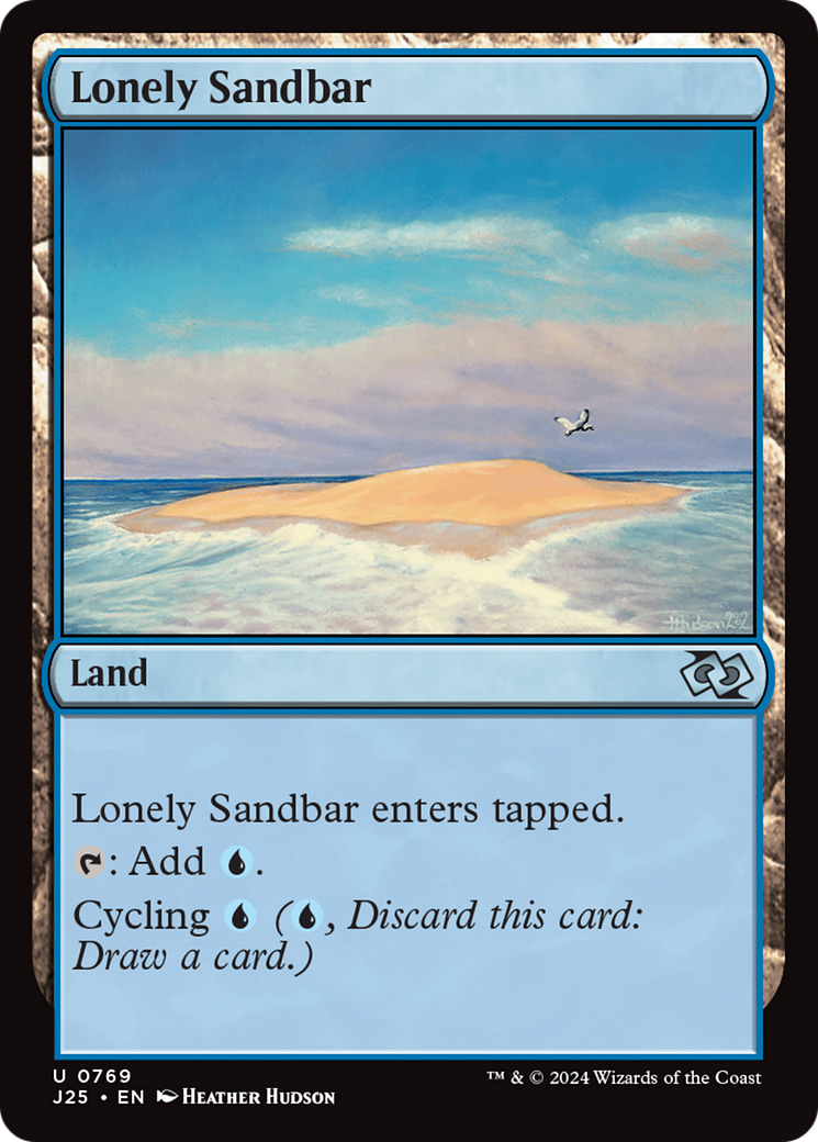 Lonely Sandbar [Foundations Jumpstart] | Gamer Loot