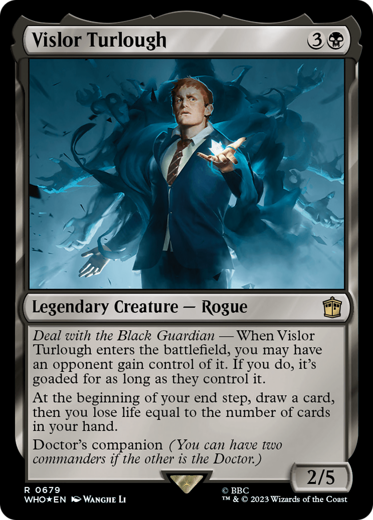 Vislor Turlough (Surge Foil) [Doctor Who] | Gamer Loot