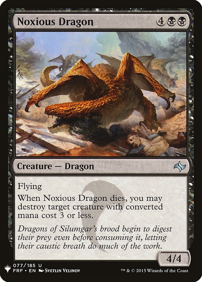 Noxious Dragon [Mystery Booster] | Gamer Loot