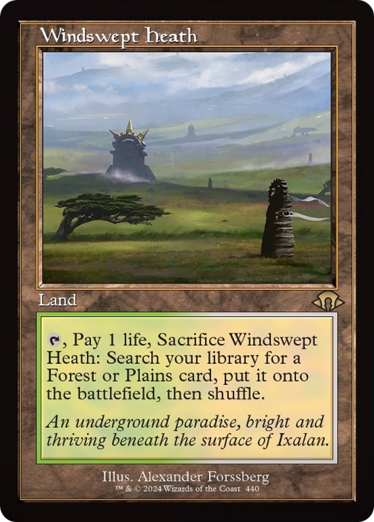 Windswept Heath (Retro) [Modern Horizons 3] | Gamer Loot