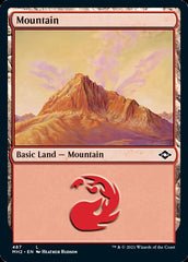 Mountain (487) [Modern Horizons 2] | Gamer Loot