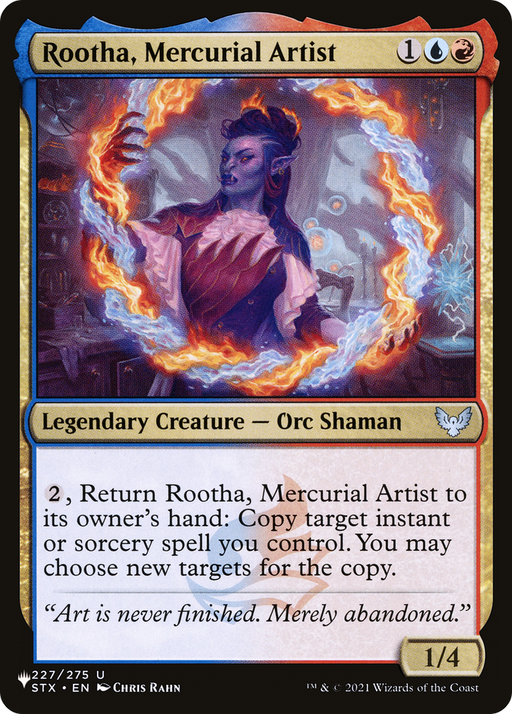 Rootha, Mercurial Artist [The List Reprints] | Gamer Loot