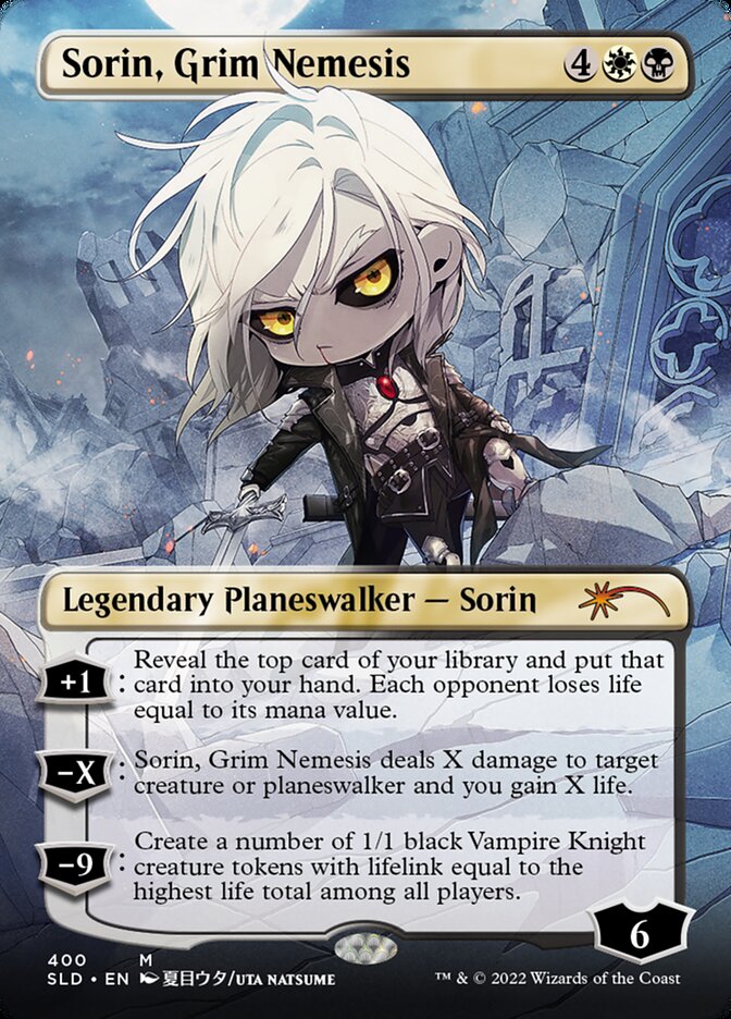 Sorin, Grim Nemesis (Borderless) [Secret Lair Drop Series] | Gamer Loot