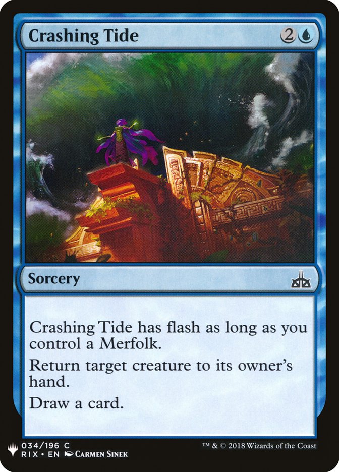 Crashing Tide [Mystery Booster] | Gamer Loot