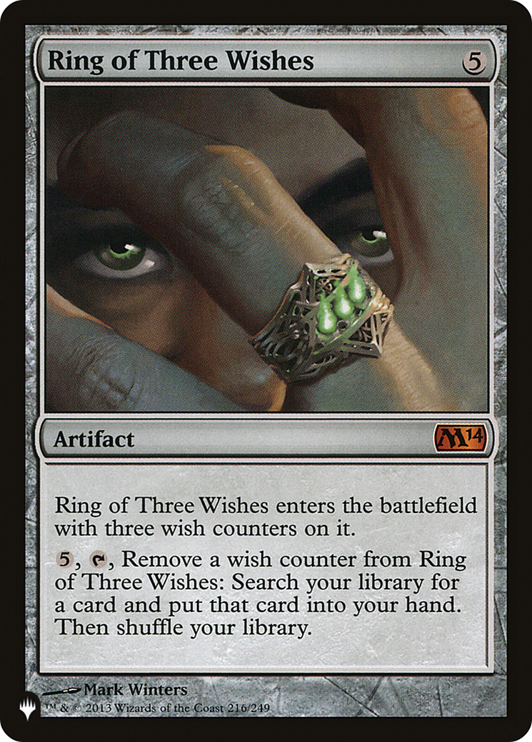 Ring of Three Wishes [The List] | Gamer Loot