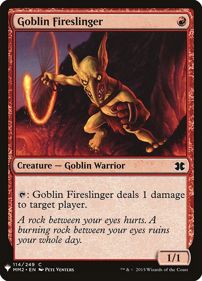 Goblin Fireslinger [Mystery Booster] | Gamer Loot