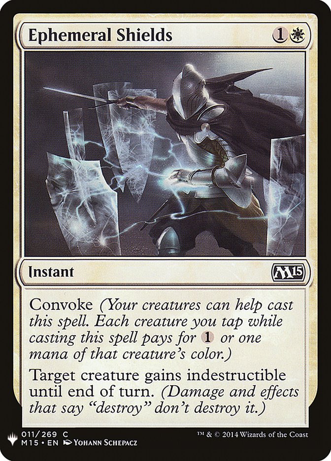 Ephemeral Shields [Mystery Booster] | Gamer Loot