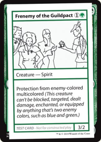 Frenemy of the Guildpact (2021 Edition) [Mystery Booster Playtest Cards] | Gamer Loot