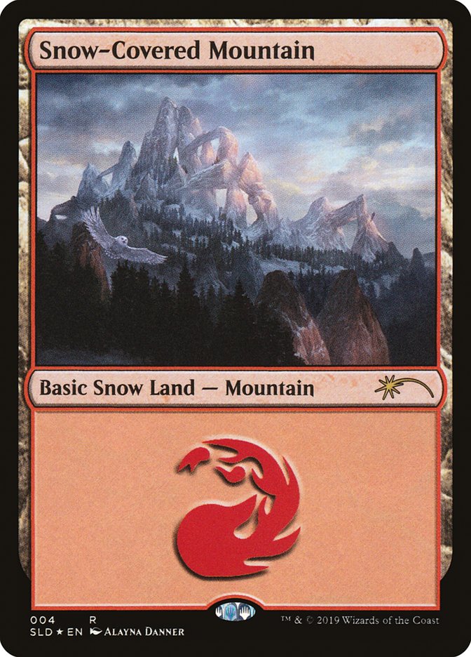 Snow-Covered Mountain (004) [Secret Lair Drop Series] | Gamer Loot