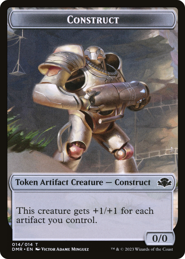 Construct Token [Dominaria Remastered Tokens] | Gamer Loot