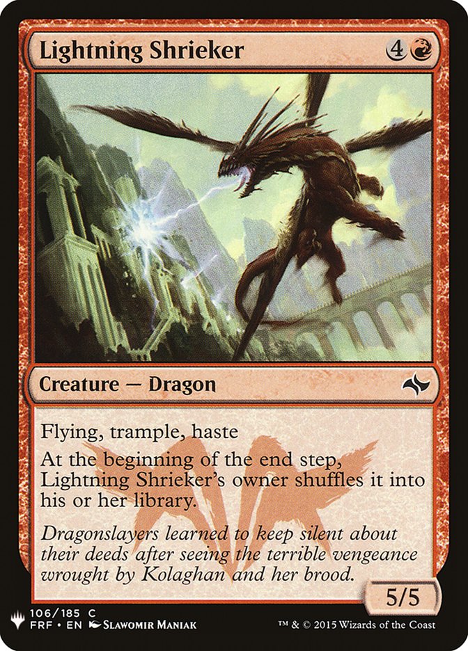 Lightning Shrieker [Mystery Booster] | Gamer Loot