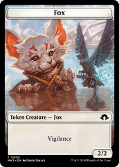 Phyrexian Germ // Fox Double-Sided Token [Modern Horizons 3 Tokens] | Gamer Loot