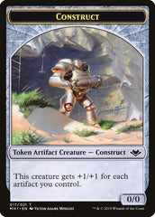 Soldier (004) // Construct (017) Double-Sided Token [Modern Horizons Tokens] | Gamer Loot