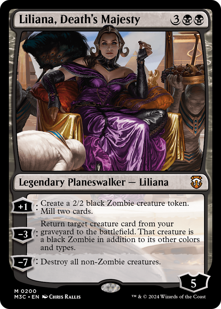 Liliana, Death's Majesty (Ripple Foil) [Modern Horizons 3 Commander] | Gamer Loot