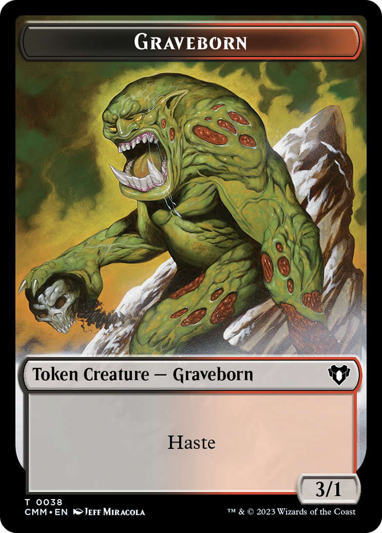 Thopter // Graveborn Double-Sided Token [Commander Masters Tokens] | Gamer Loot