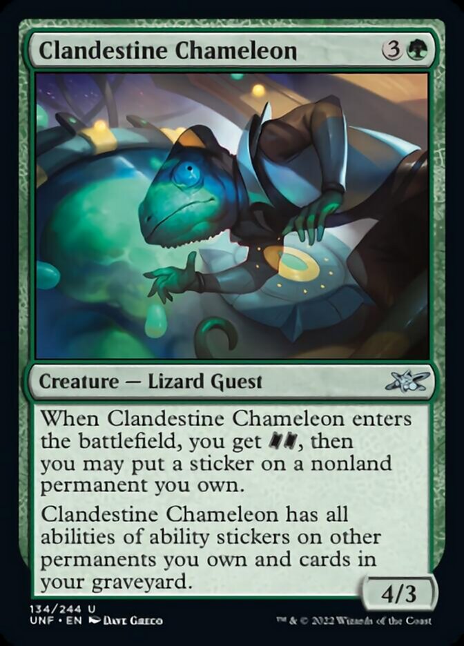 Clandestine Chameleon [Unfinity] | Gamer Loot