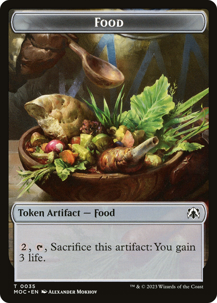 Food Token [March of the Machine] | Gamer Loot