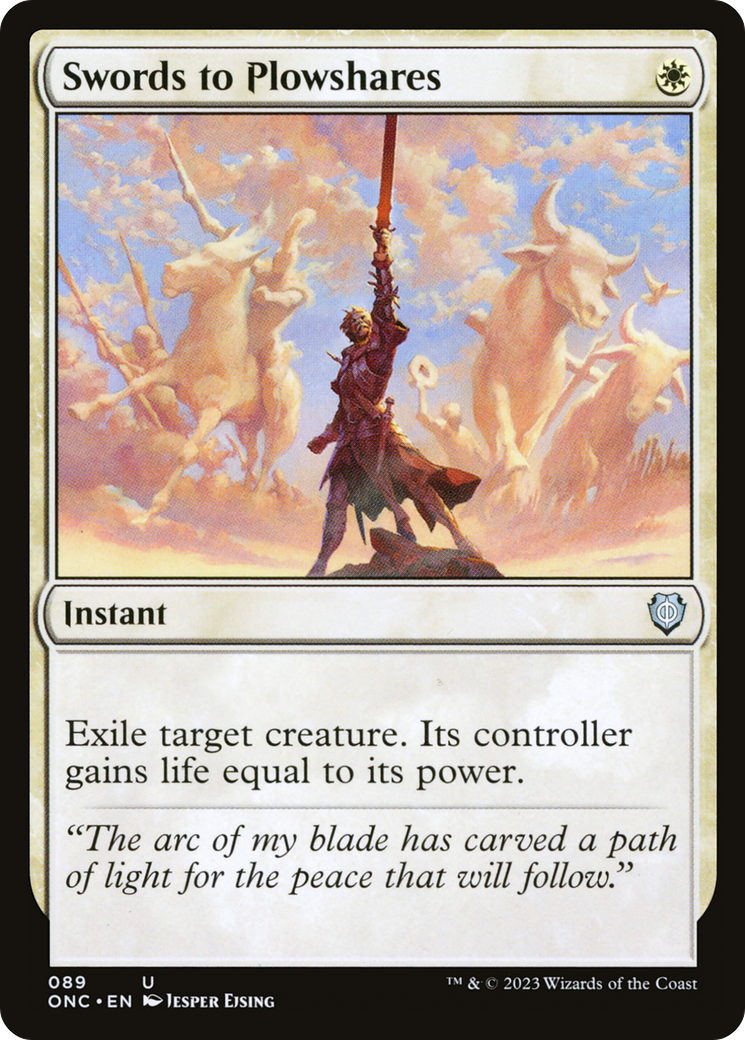 Swords to Plowshares [Phyrexia: All Will Be One Commander] | Gamer Loot