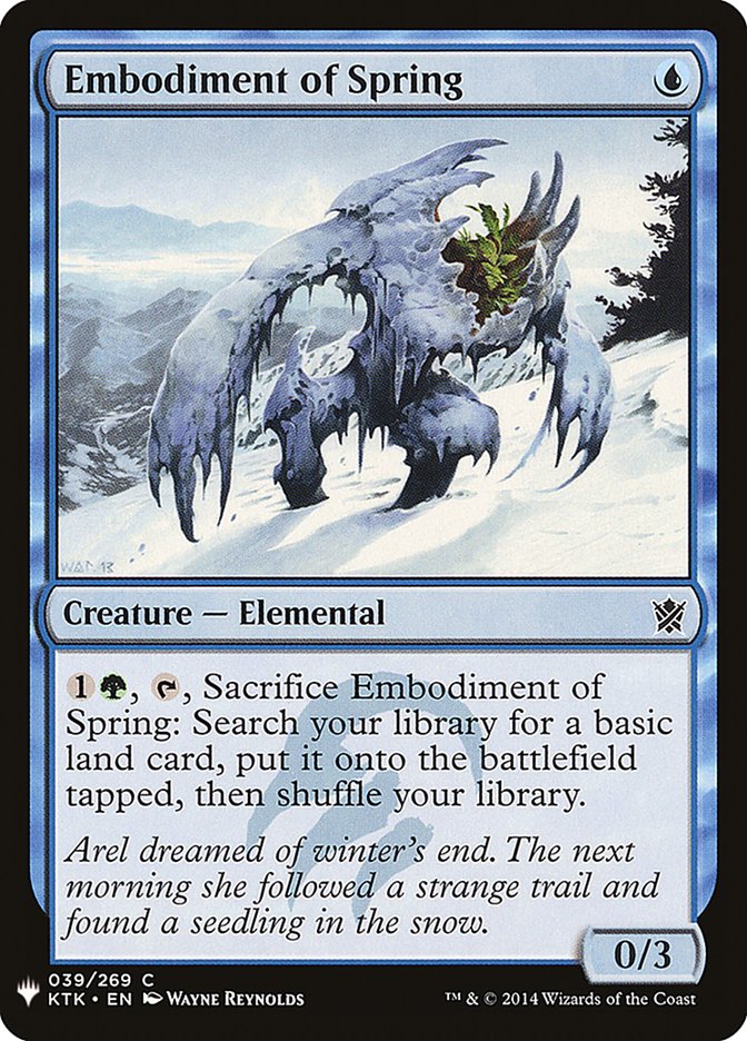 Embodiment of Spring [Mystery Booster] | Gamer Loot