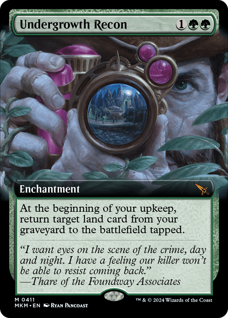 Undergrowth Recon (Extended Art) [Murders at Karlov Manor] | Gamer Loot