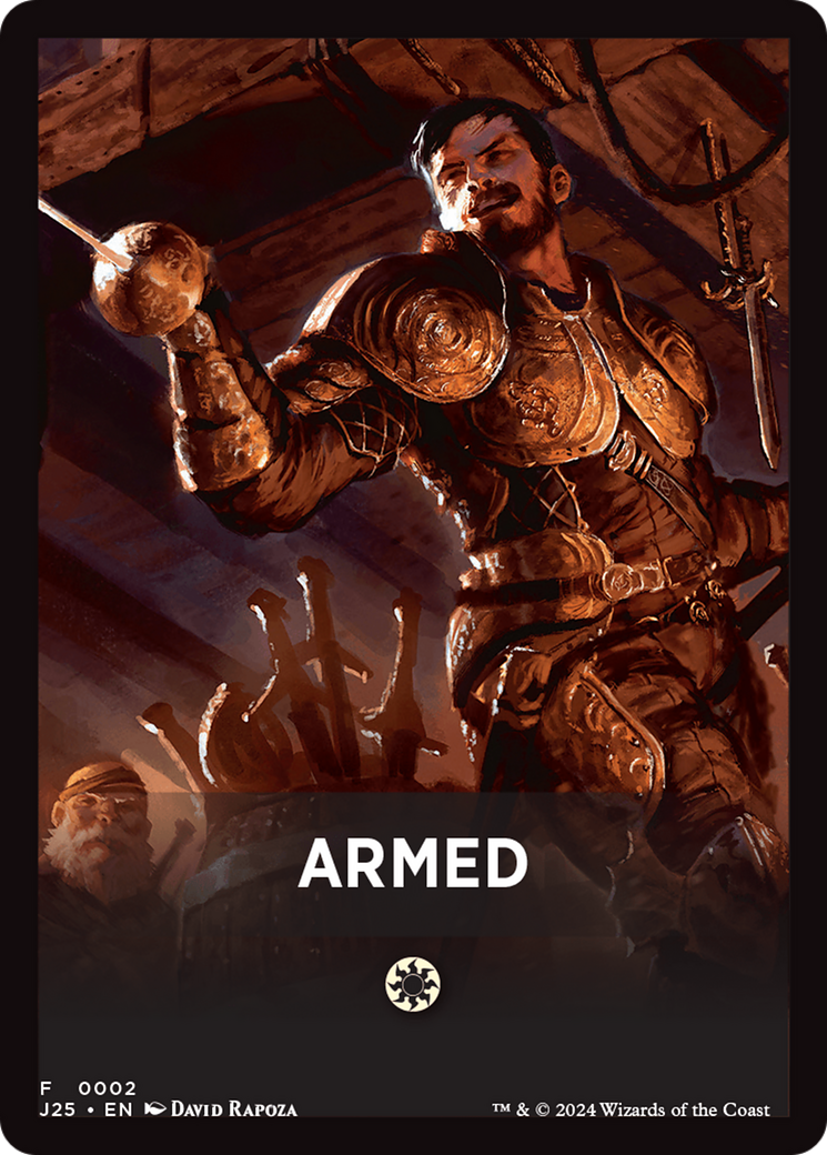 Armed Theme Card [Foundations Jumpstart Front Cards] | Gamer Loot