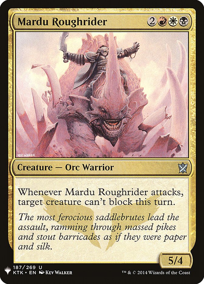 Mardu Roughrider [Mystery Booster] | Gamer Loot