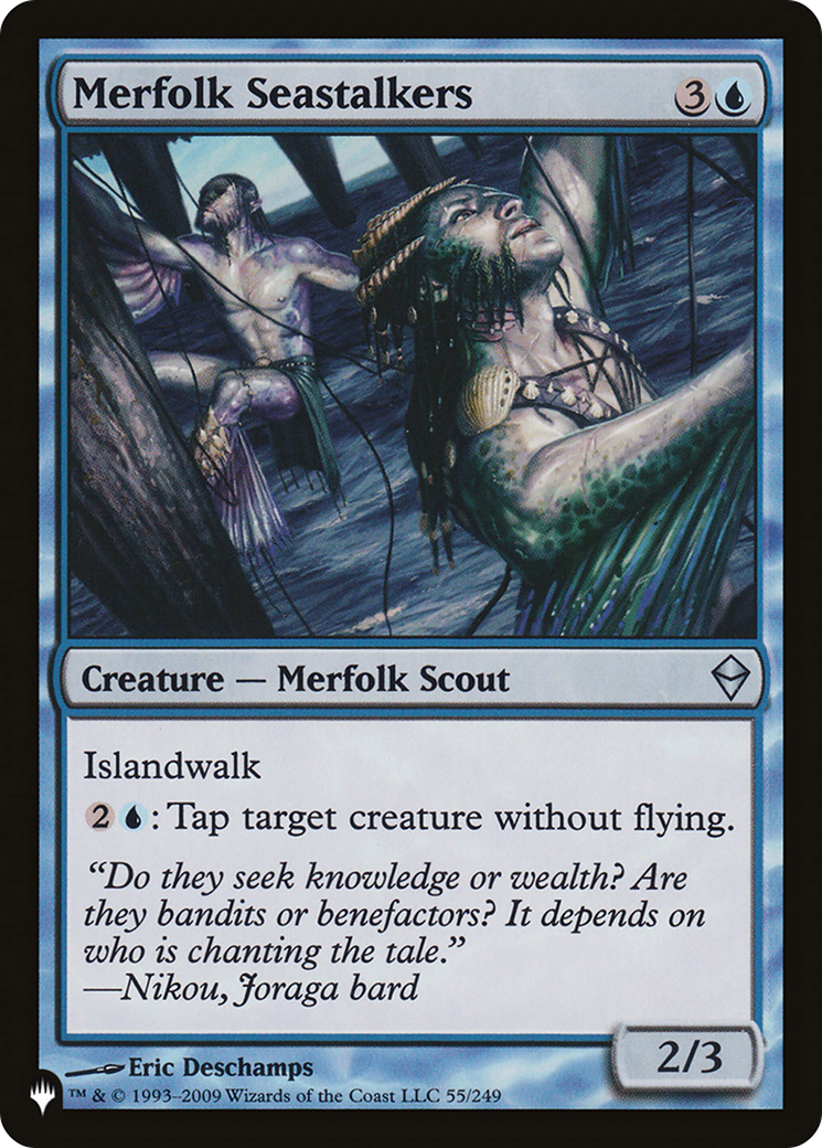 Merfolk Seastalkers [The List Reprints] | Gamer Loot