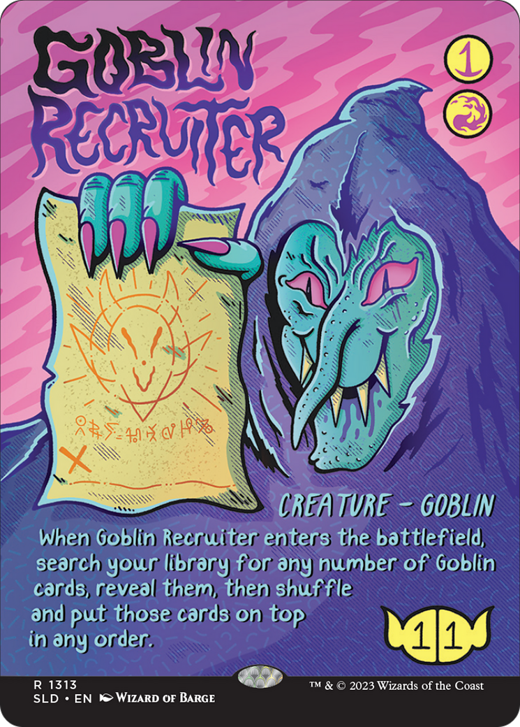 Goblin Recruiter (Rainbow Foil) [Secret Lair Drop Series] | Gamer Loot