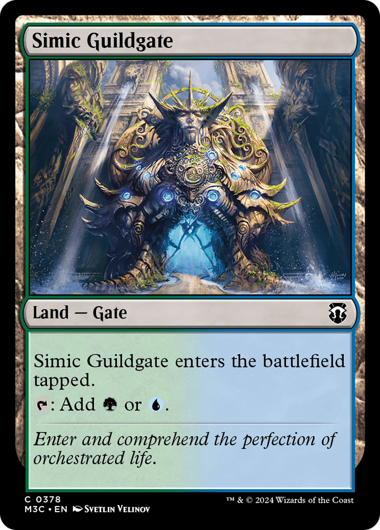 Simic Guildgate (Ripple Foil) [Modern Horizons 3 Commander] | Gamer Loot