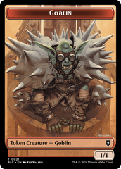 Illusion // Goblin Double-Sided Token [Bloomburrow Commander Tokens] | Gamer Loot