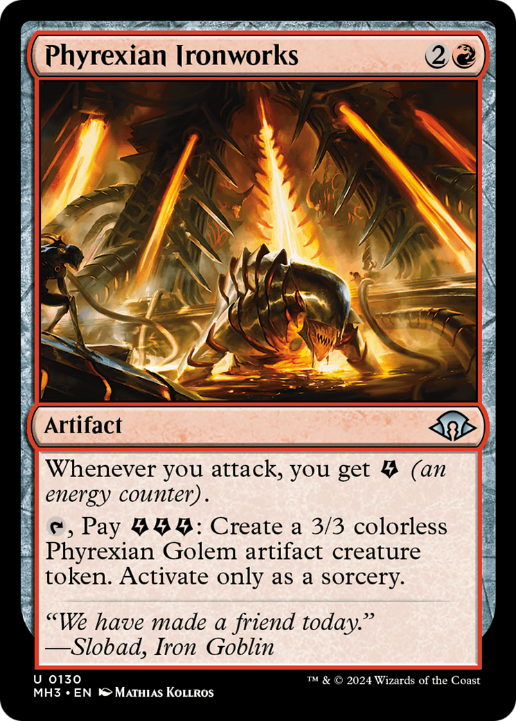 Phyrexian Ironworks [Modern Horizons 3] | Gamer Loot