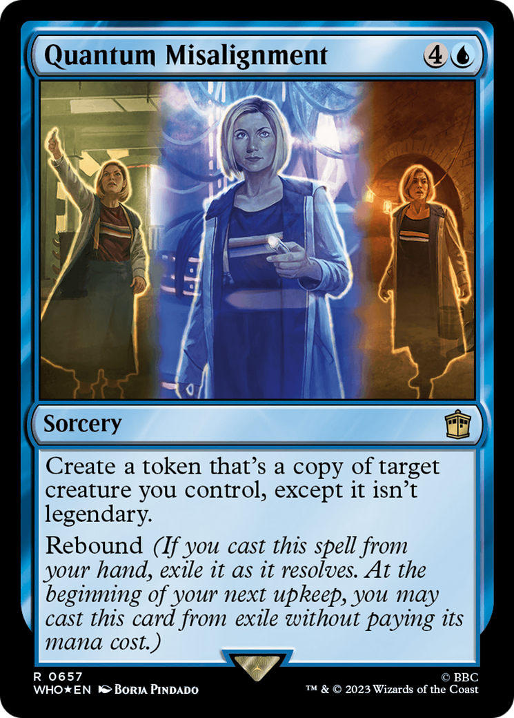 Quantum Misalignment (Surge Foil) [Doctor Who] | Gamer Loot