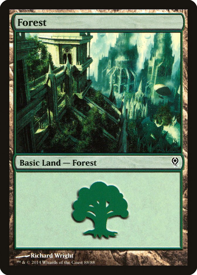 Forest (88) [Duel Decks: Jace vs. Vraska] | Gamer Loot