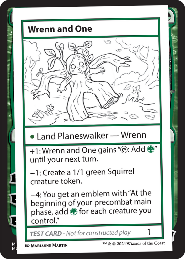 Wrenn and One [Mystery Booster 2 Playtest Cards] | Gamer Loot