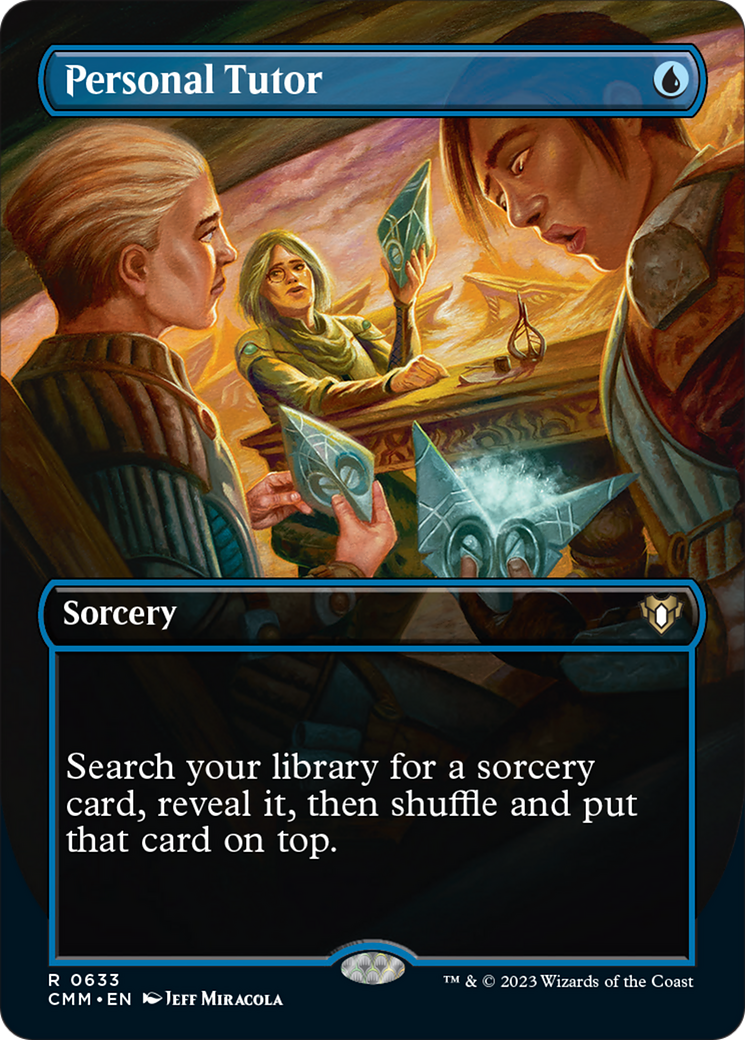 Personal Tutor (Borderless) [Commander Masters] | Gamer Loot